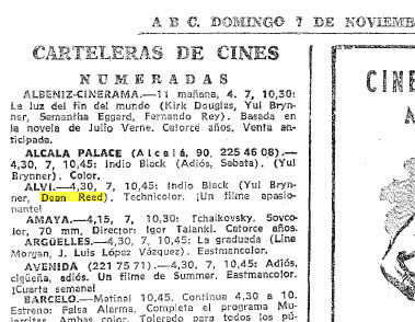 A B C. DOMINGO 7 BE NQVEEMBBE HE 1971