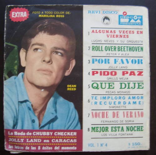 DEAN REED Club del Clan ARGENTINA 7